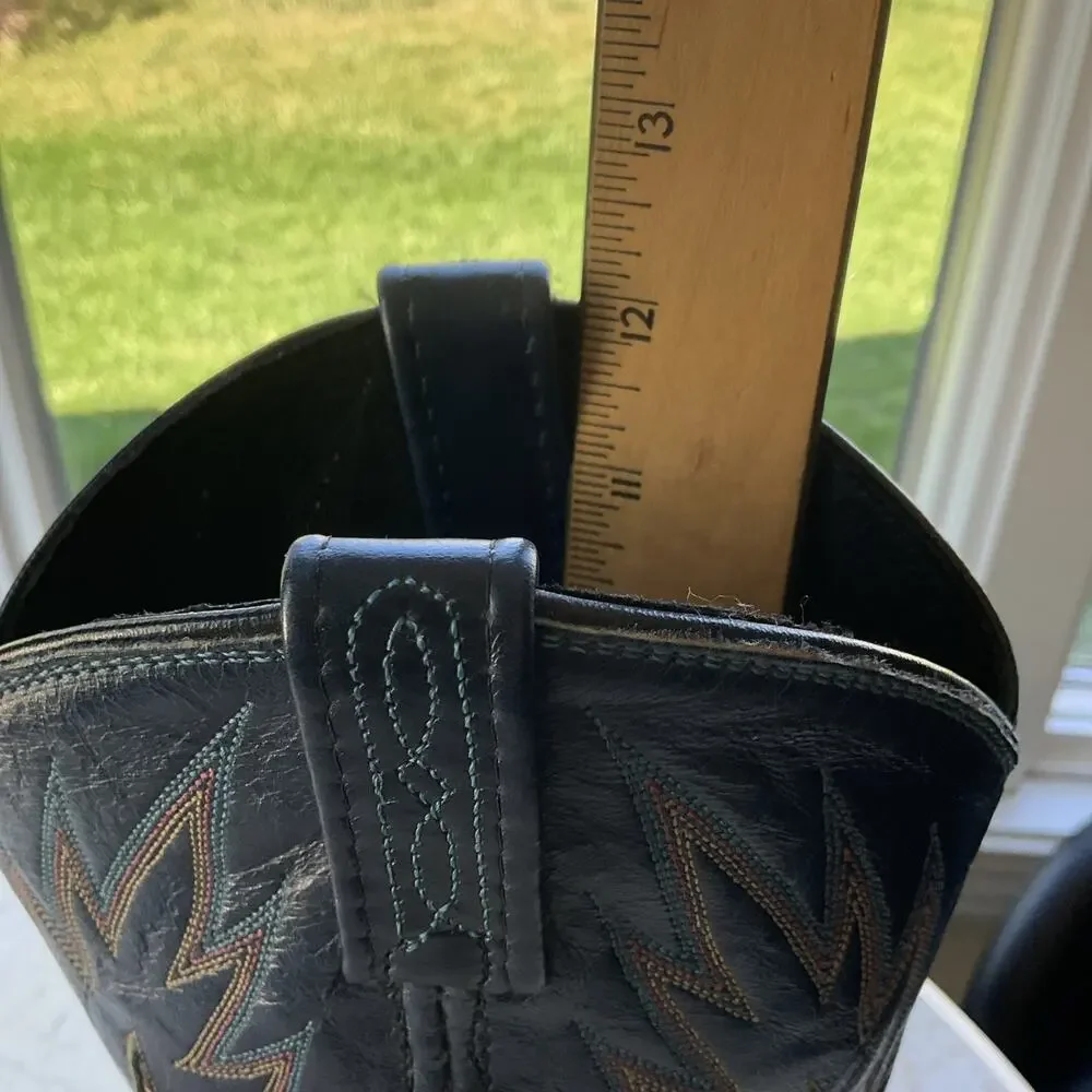 Dan Post Rainbow Python Snakeskin Western Cowgirl Cowboy Boots 14079 Womens 7 - Picture 14 of 16